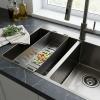 Pure.Sink Comfort Sink Insert, Gun Metal COL-GunMetal